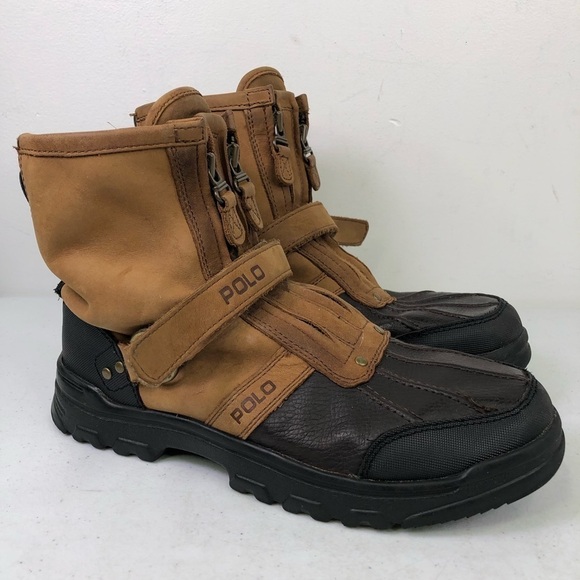 Polo Boys Conquest HI Zip Strap Boots - Picture 4 of 11